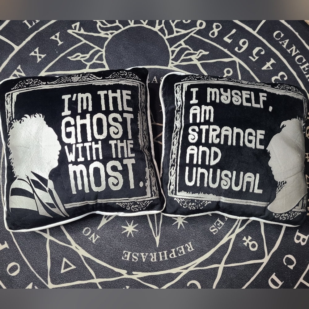 Beetlejuice Mini Pillow Set